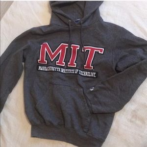New MIT CHAMPION hooded Sweatshirt (embroidered)